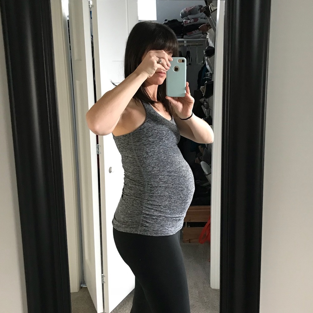 Beyond the Bump Ruched Maternity Tank Top